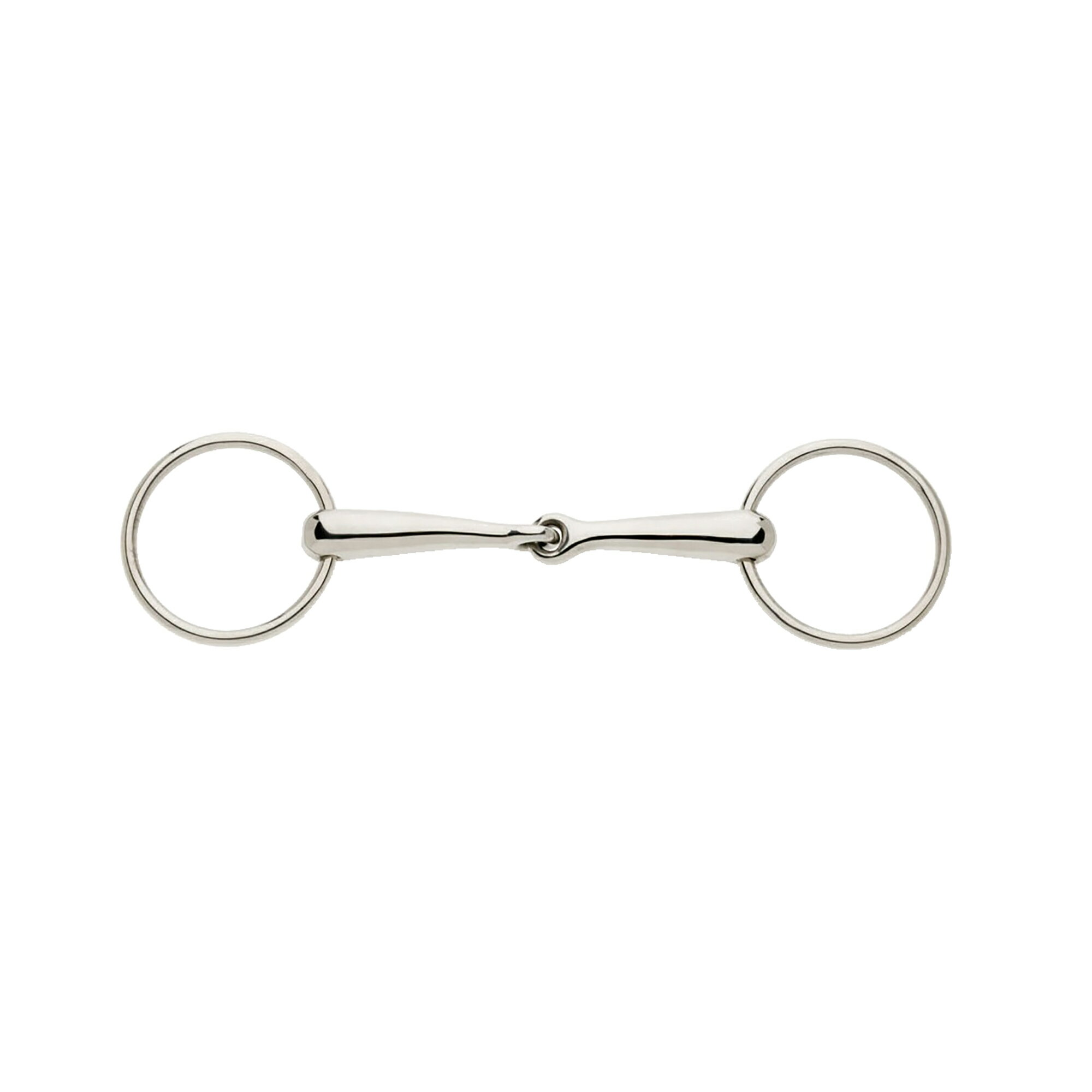 (ロリーナ) Lorina 馬用 シングルジョイント ルーズリング スナッフルはみ 銜 ビット 馬具 乗馬 ホースライディング 【海外通販】