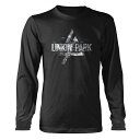 (リンキン・パーク) Linkin Park オフィシャル商品 ユニセックス Smoke ロゴ Tシャツ 長袖トップス 【海外通販】
