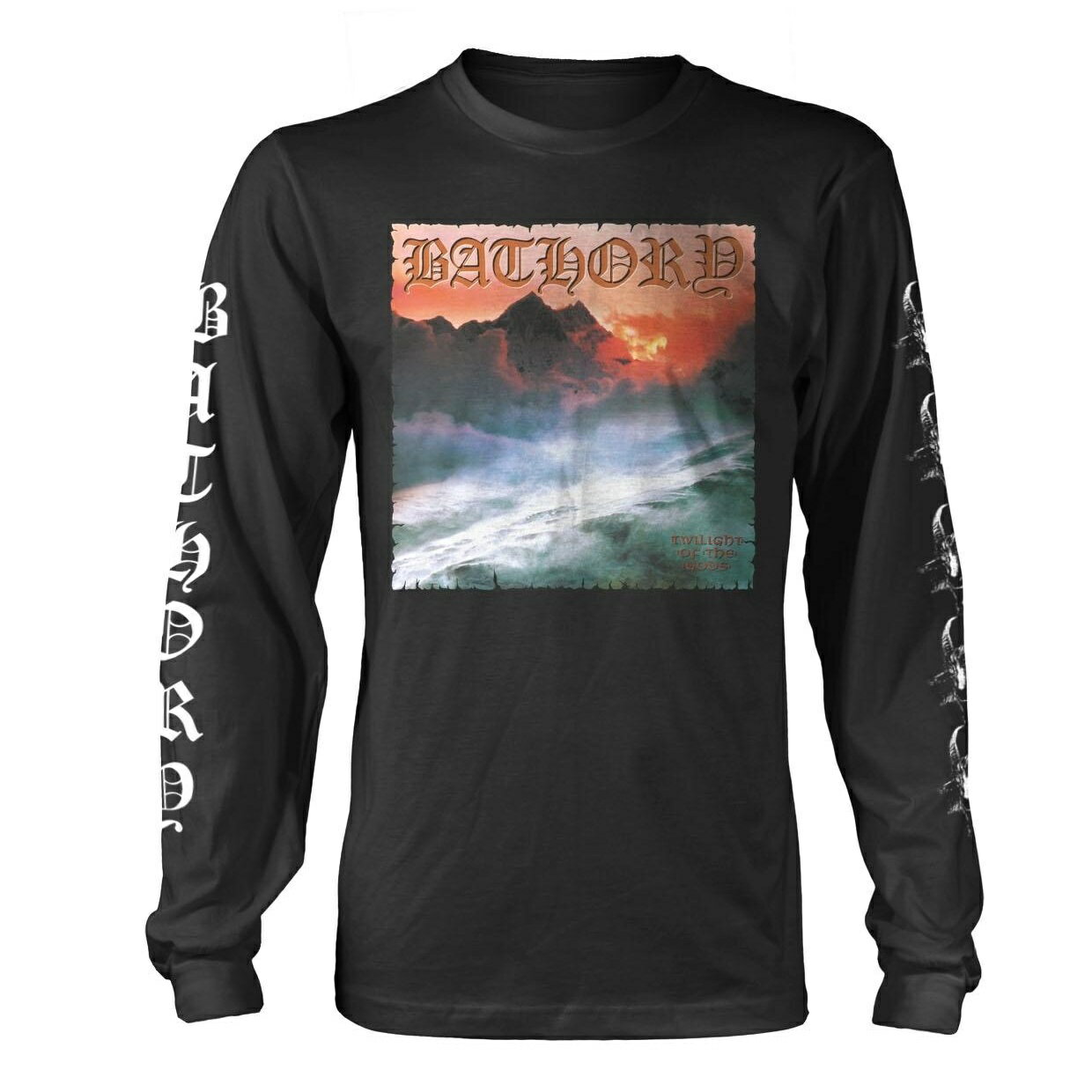 (バソリー) Bathory オフィシャル商品 ユニセックス Twilight Of The Gods Tシャツ 長袖トップス 【海外通販】