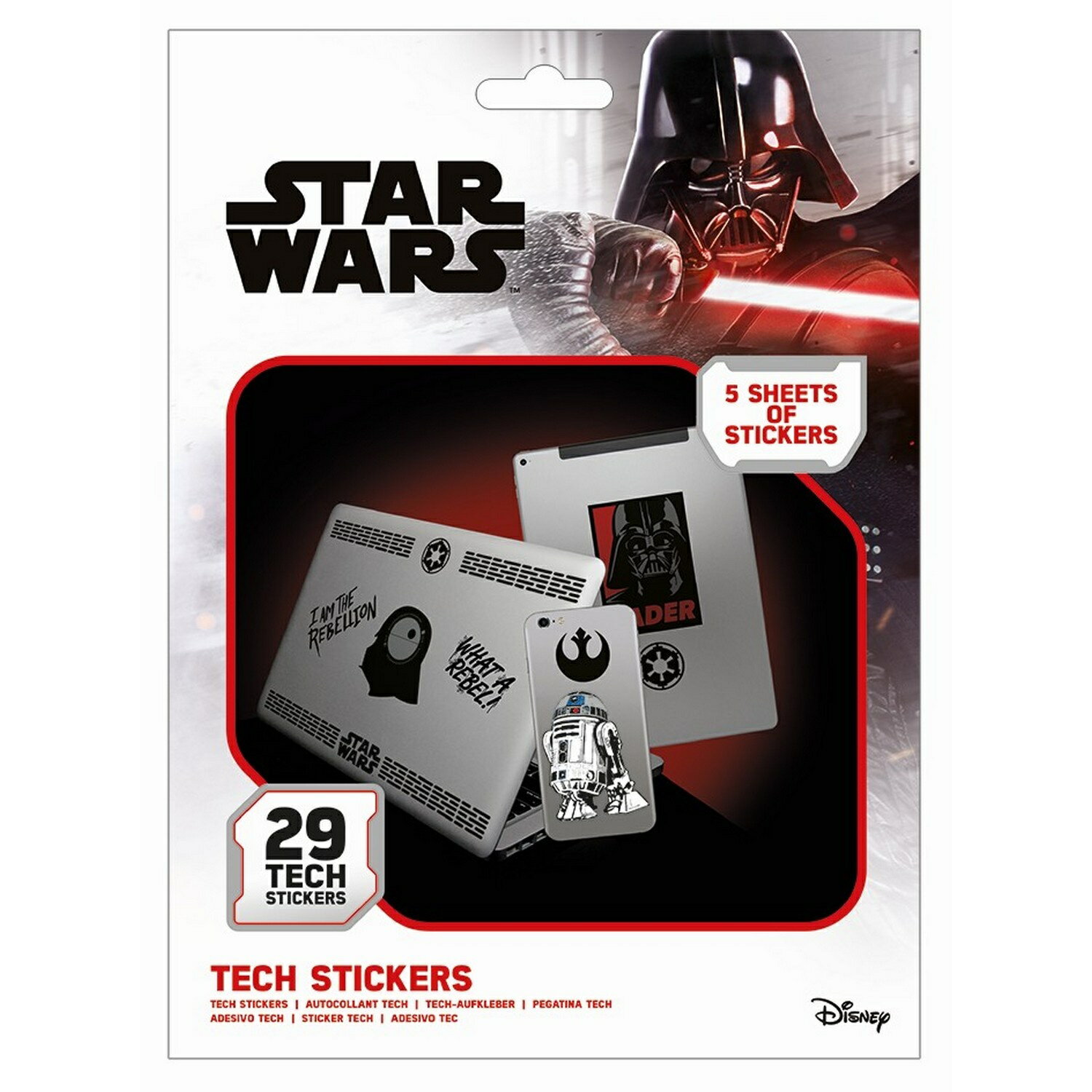 (スター・ウォーズ) Star Wars オフィシャル商品 フォース ステッカー シール セット (29ピース) 【海外通販】