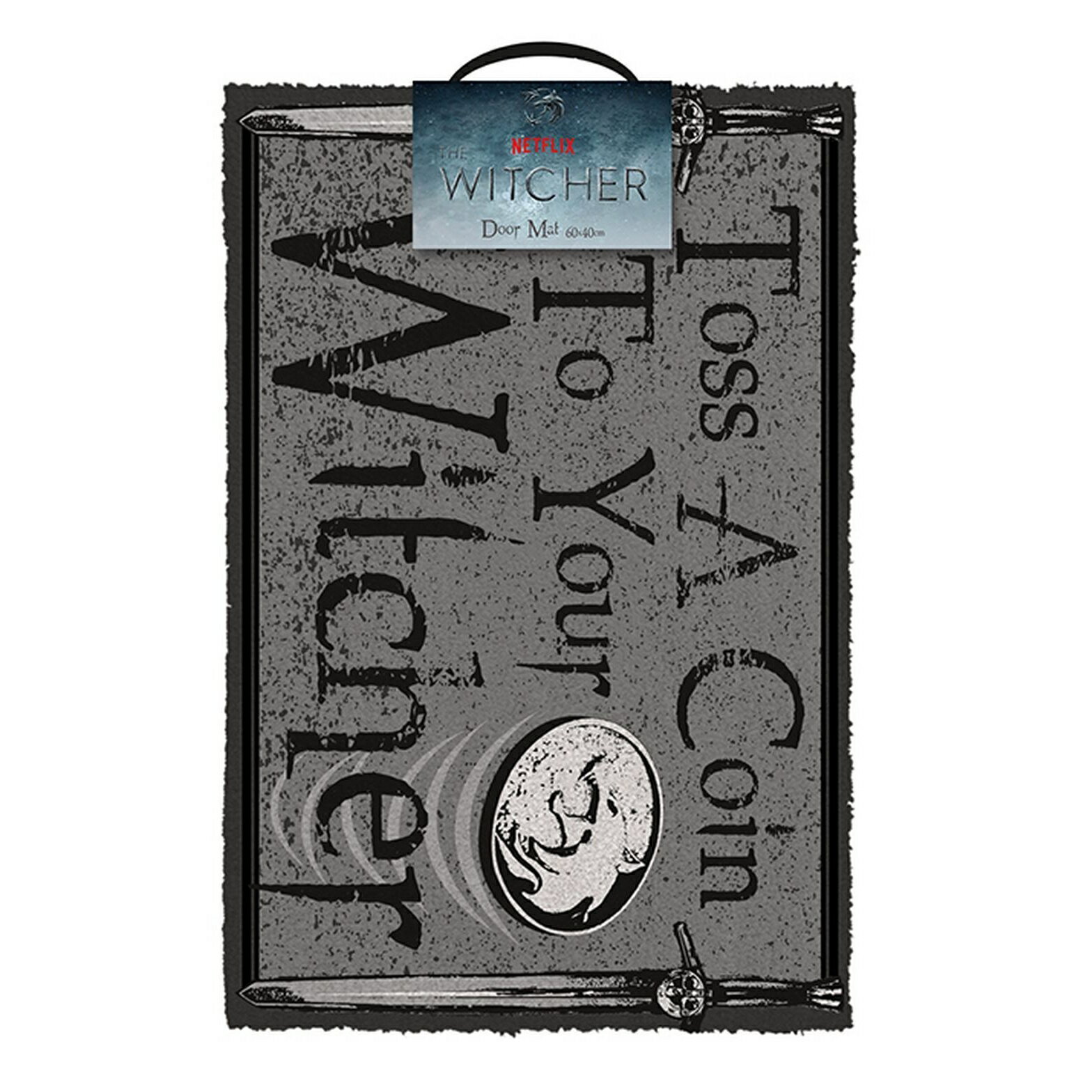 (ウィッチャー) The Witcher オフィシャル商品 Toss A Coin ドアマット フロアマット 【海外通販】