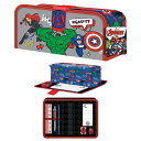 (アベンジャーズ) Avengers オフィシャル商品 Hero Club ペンケース 筆入れ ペンシルケース セット (6ピース) 【海外通販】