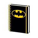 (バットマン) Batman オフィシャル商品 Core ノート ロゴ A5 ワイヤー綴じ メモ 雑記帳 【海外通販】