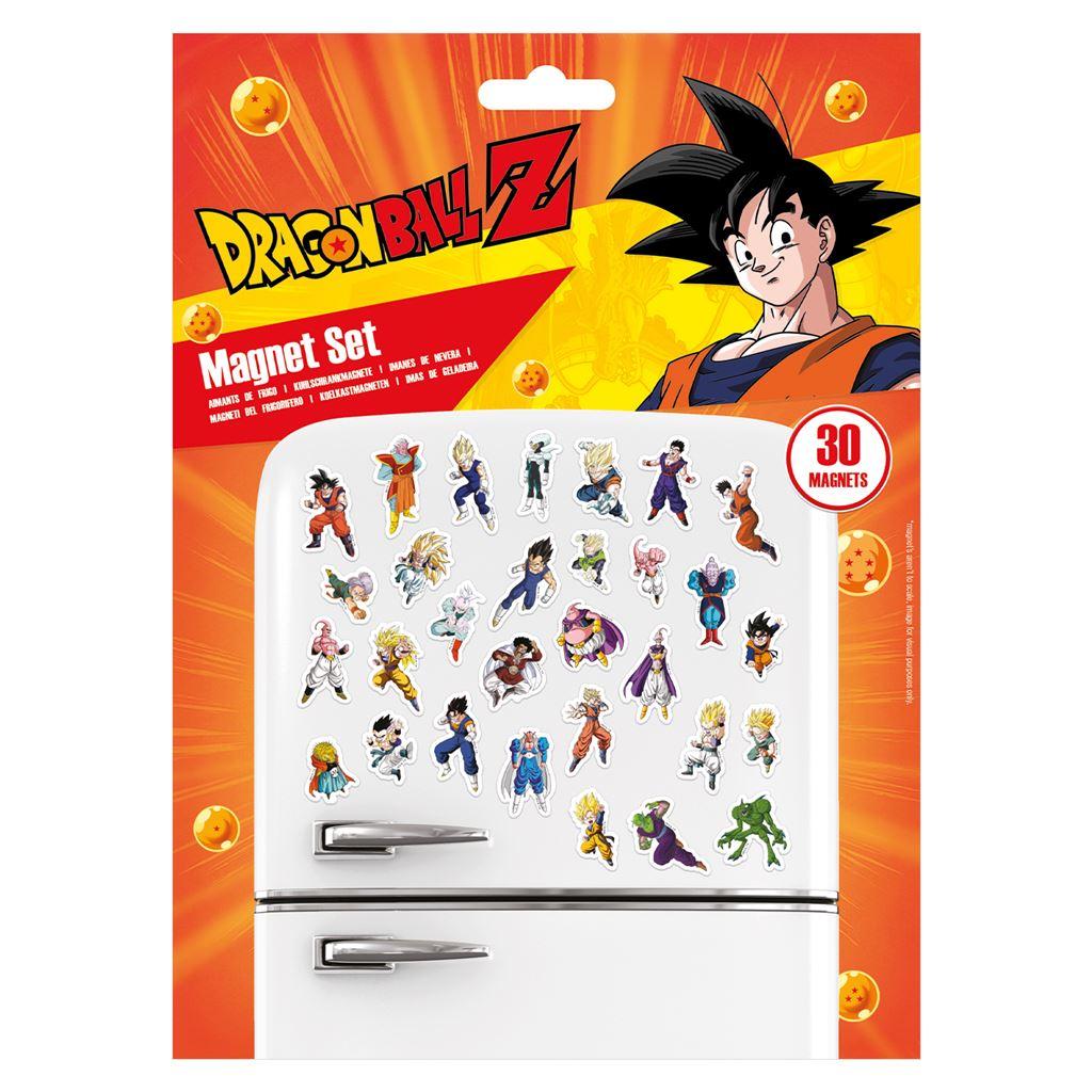 (ドラゴンボールZ) Dragon Ball Z オフィシャル商品 フリッジマグネット 冷蔵庫 磁石 セット (30ピース) 【海外通販】