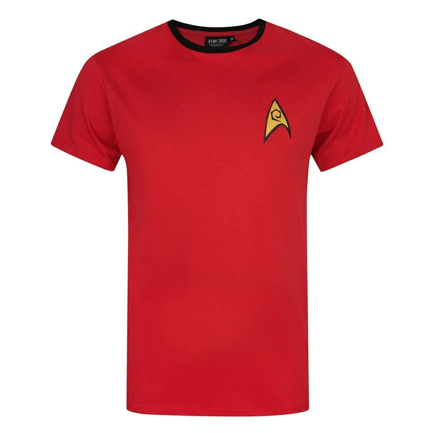 (スター・トレック) Star Trek オフィシャル商品 メンズ Security And Operations ユニフォーム Tシャツ 半袖 カットソー トップス 