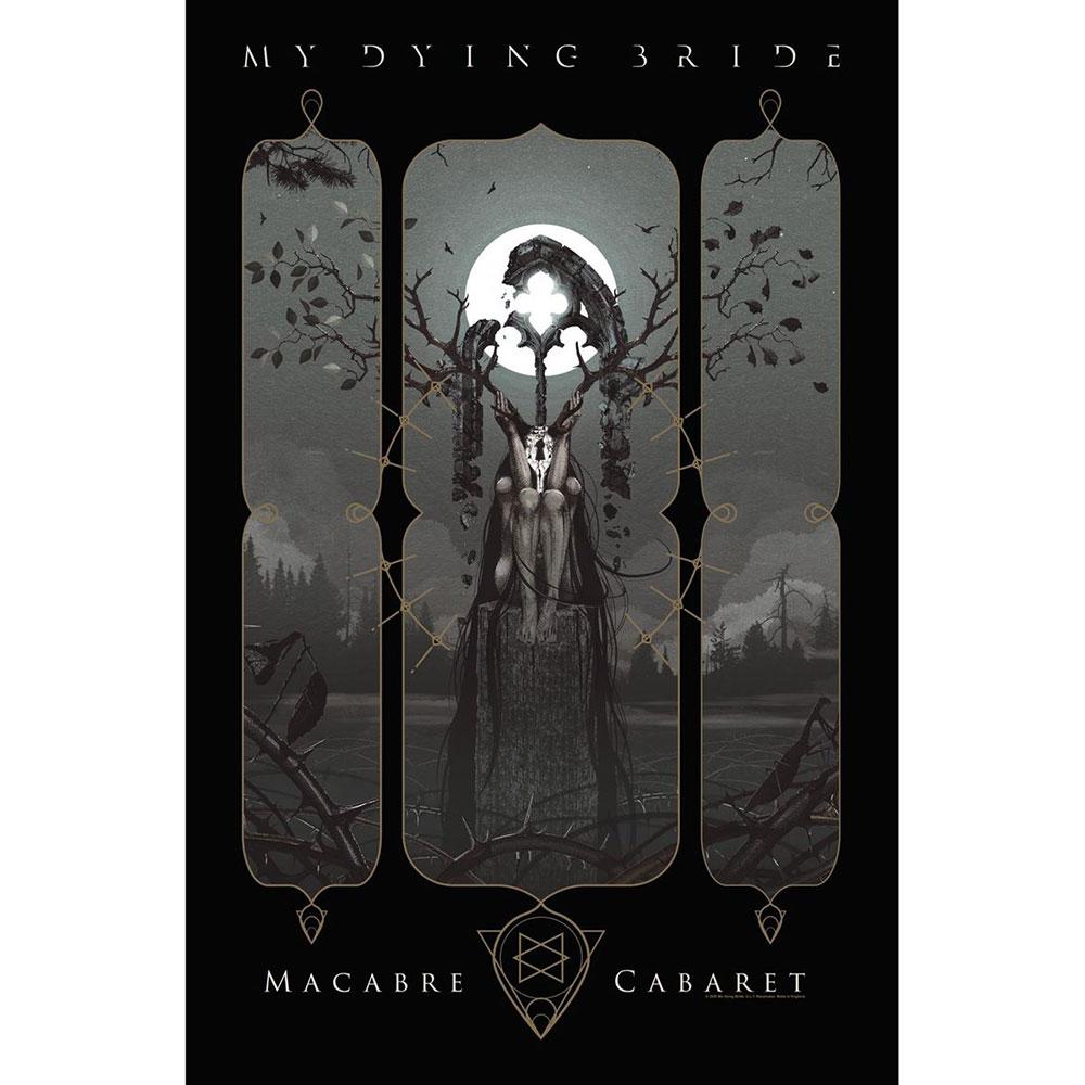 (マイ・ダイイング・ブライド) My Dying Bride オフィシャル商品 Macabre Cabaret テキスタイルポスター 布製 ポスター 【海外通販】
