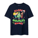 (ヘイ・アーノルド!) Hey Arnold! オフィシャル商品 メンズ Happy Holidays Homie Christmas Tシャツ 半袖 トップス 【海外通販】