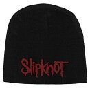 (スリップノット) Slipknot オフィシャル商品 ユニセックス ロゴ ビーニー ニット帽 【海外通販】