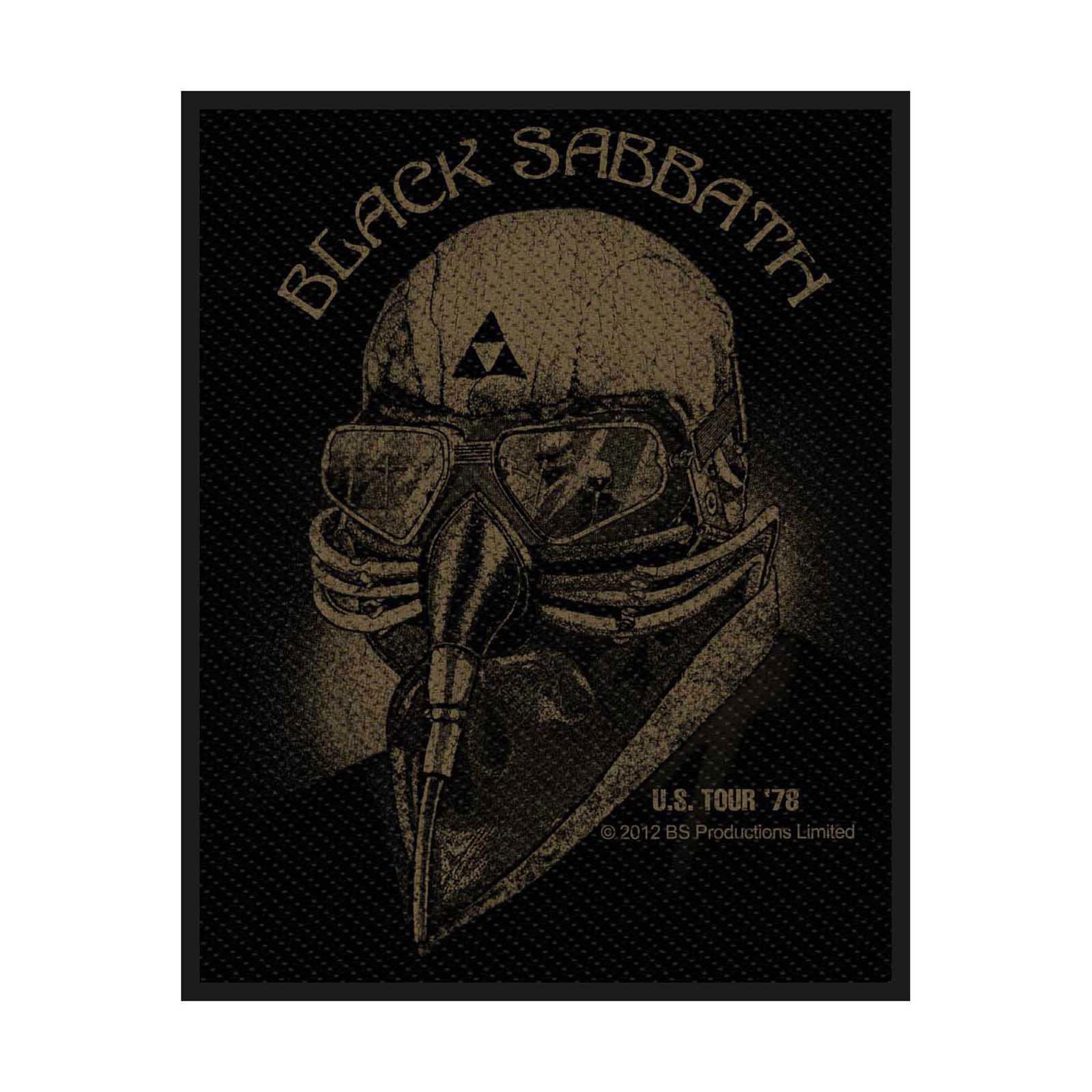 (ブラック・サバス) Black Sabbath オフィシャル商品 US Tour 1978 ワッペン パッチ 【海外通販】