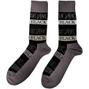 (エーシー・ディーシー) AC/DC オフィシャル商品 ユニセックス Back In Black ソックス 靴下 (1足組) 【海外通販】(4)
