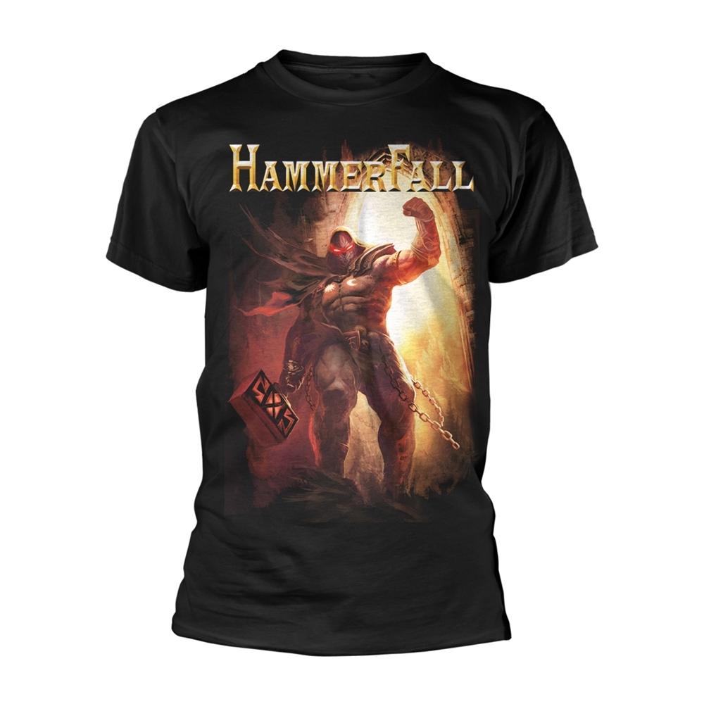 (ハンマーフォール) Hammerfall オフィシャル商品 ユニセックス Dethrone And Defy Tシャツ 半袖 トップス 【海外通販】