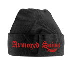 (アーマード・セイント) Armored Saint オフィシャル商品 ユニセックス ロゴ ビーニー ニット帽 【海外通販】