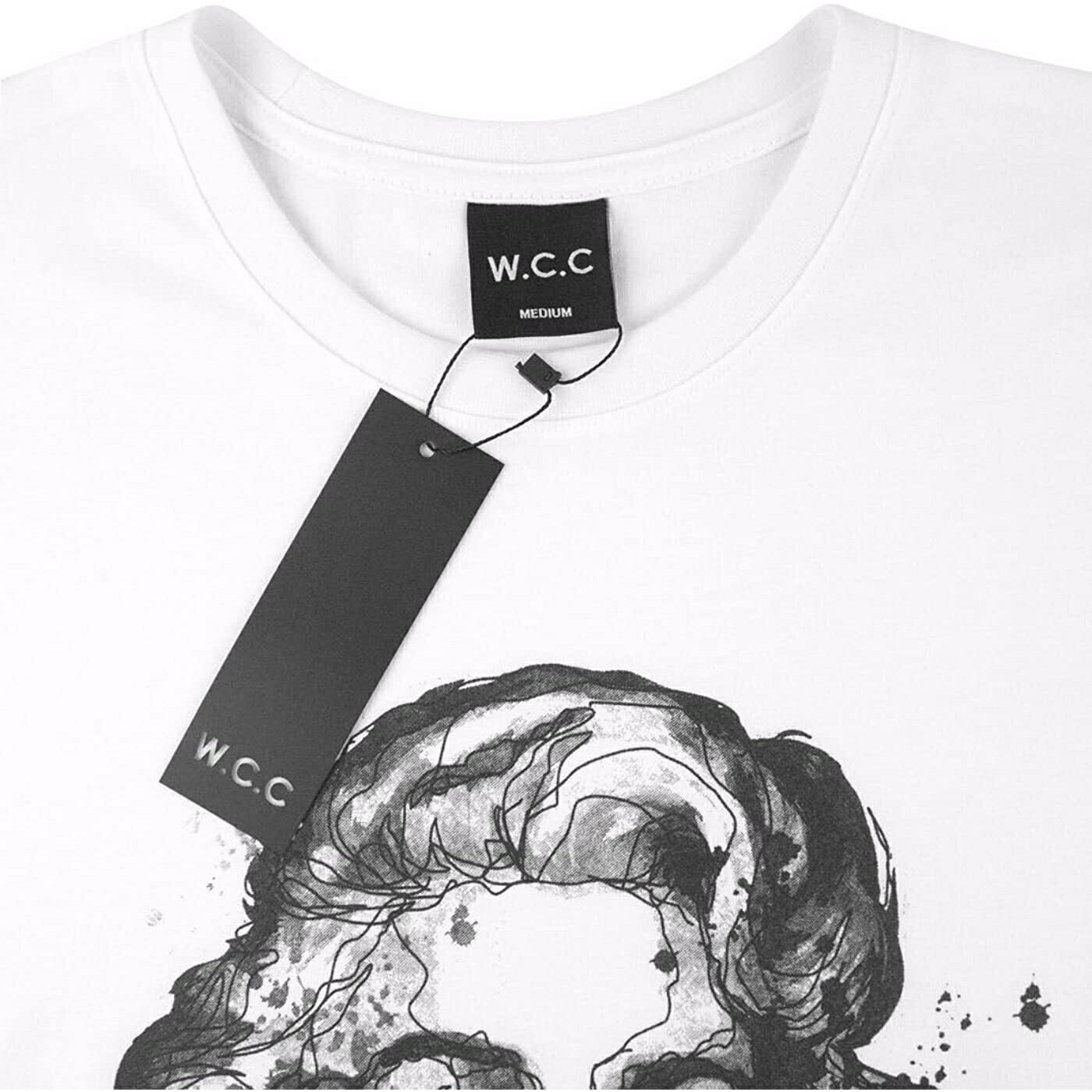 Rakuten - (ダブリュー・シー・シー) W.C.C オフィシャル商品 ユニセックス Marilyn Monroe Tシャツ ロングライン 半袖 トップス 【海外通販】