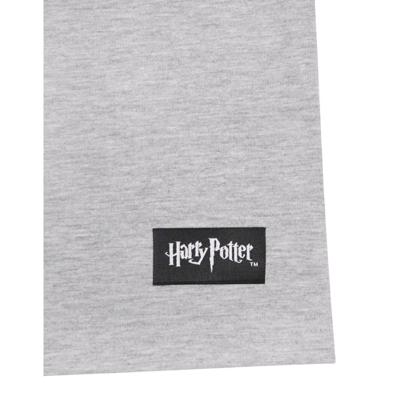 (ハリー・ポッター) Harry Potter オフィシャル商品 メンズ ホグワーツ Tシャツ ラグラン 長袖 トップス 【海外通販】