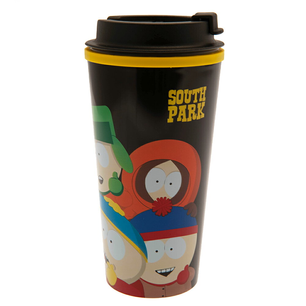 (サウスパーク) South Park オフィシャル商品 Screw You Guys. I´m Going Home トラベルマグ 断熱 フラスク 携帯マグ タンブラー 【海外通販】