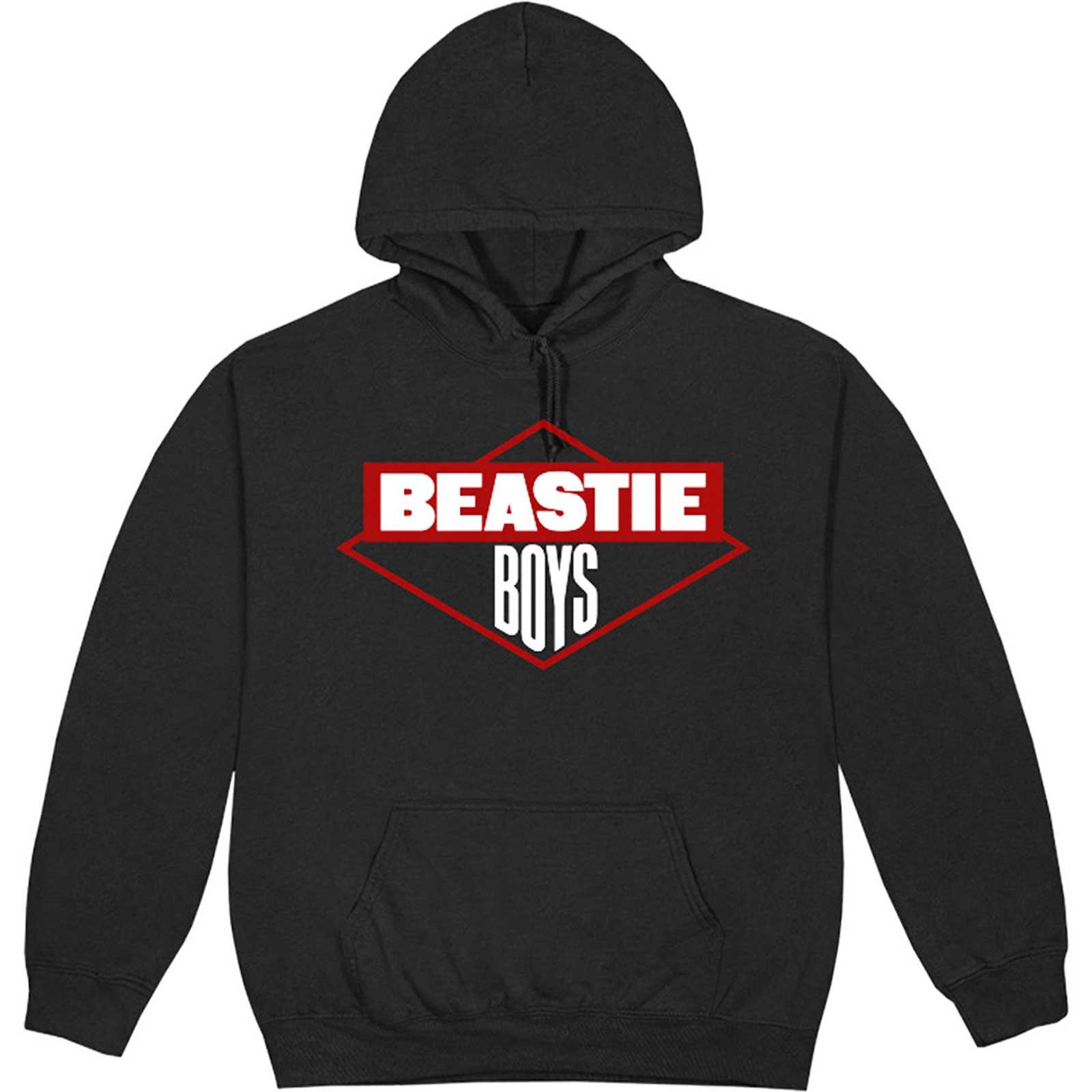 Rakuten - (ビースティ・ボーイズ) Beastie Boys オフィシャル商品 ユニセックス Diamond ロゴ パーカー プルオーバー フード付き トレーナー 【海外通販】