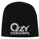 (オジー・オズボーン) Ozzy Osbourne オフィシャル商品 ユニセックス ロゴ ニット帽 ビーニー キャップ 【海外通販】