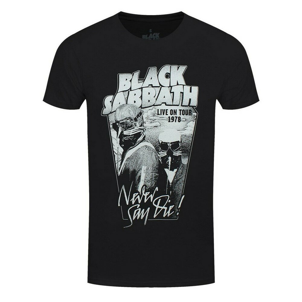 (ブラック・サバス) Black Sabbath オフィシャル商品 ユニセックス Never Say Die Tシャツ 半袖 トップス 【海外通販】