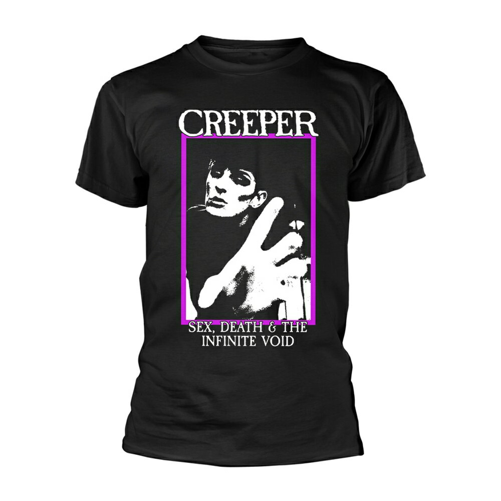 (クリーパー) Creeper オフィシャル商品 ユニセックス Sex Death & The Infinite Void Tシャツ 半袖 トップス 【海外通販】