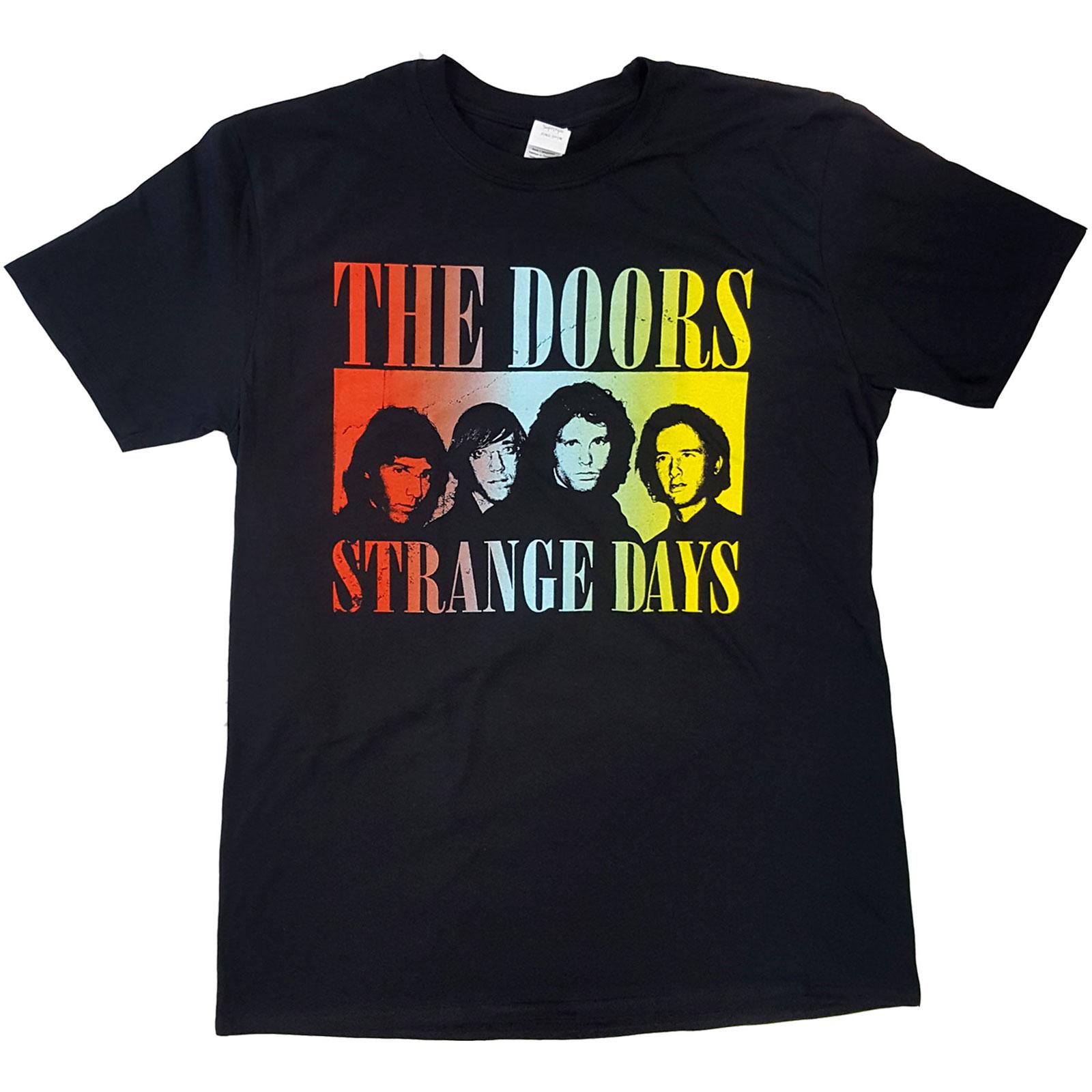 (ドアーズ) The Doors オフィシャル商品 ユニセックス Strange Days Tシャツ コットン 半袖 トップス 【海外通販】