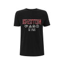 楽天Pertemba Japan（レッド・ツェッペリン） Led Zeppelin オフィシャル商品 ユニセックス Est 1968 Tシャツ シンボル 半袖 トップス 【海外通販】