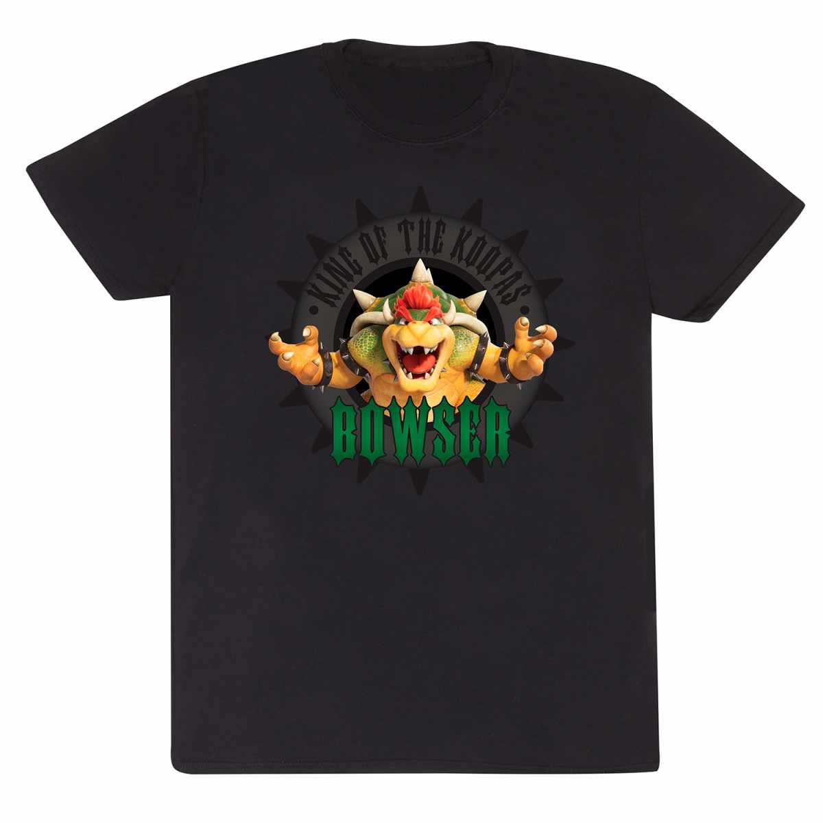 (スーパーマリオブラザーズ) Super Mario オフィシャル商品 ユニセックス King Of The Koopas Tシャツ 半袖 トップス 【海外通販】