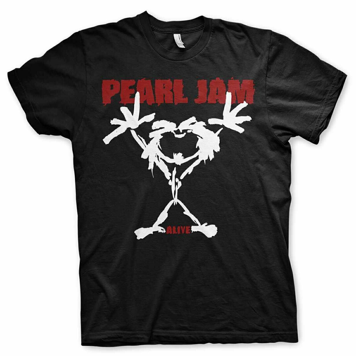 (パール・ジャム) Pearl Jam オフィシャル商品 ユニセックス Stickman Tシャツ 半袖 トップス 
