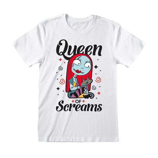 (ナイトメアー・ビフォア・クリスマス) Nightmare Before Christmas オフィシャル商品 ユニセックス Queen Of Screams Tシャツ 半袖 トップス 【海外通販】 (ナイトメアー・ビフォア・クリスマス) Nightmare Before Christmas オフィシャル商品 ユニセックス Queen Of Screams Tシャツ 半袖 トップス 【海外通販】