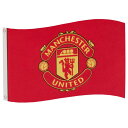 マンチェスターユナイテッド フットボールクラブ Manchester United FC オフィシャル商品 フラッグ 旗 【海外通販】