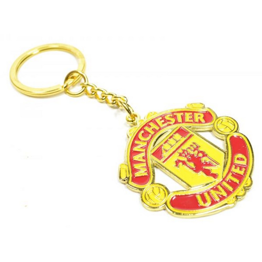 マンチェスター・ユナイテッド フットボールクラブ Manchester United FC オフィシャル商品 クレスト キーホルダー 