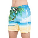 (クロスハッチ) Crosshatch メンズ Dream Beach スイムパンツ スイムショーツ 水着 海パン 【海外通販】