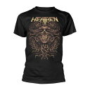 (ヒーゼン) Heathen オフィシャル商品 ユニセックス Empire Crest Tシャツ 半袖 トップス 【海外通販】