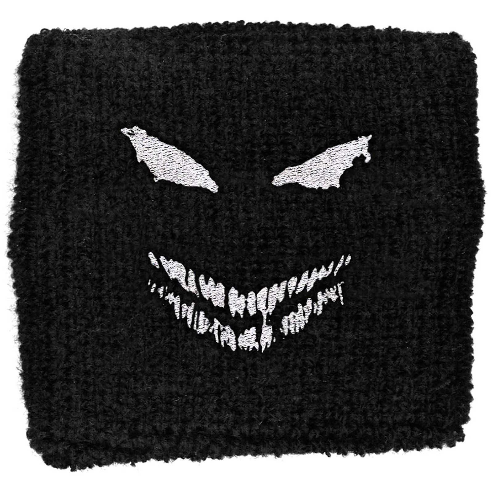 (ディスターブド) Disturbed オフィシャル商品 フェイス リストバンド スエットバンド 【海外通販】