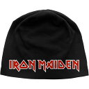 (アイアン・メイデン) Iron Maiden オフィシャル商品 ユニセックス ロゴ ニット帽 ビーニー キャップ 【海外通販】