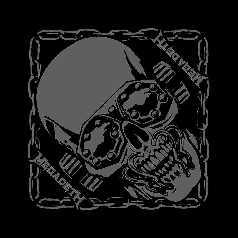 (メガデス) Megadeth オフィシャル商品 ユニセックス Vic Rattlehead バンダナ スカーフ ハンカチ 【海外通販】