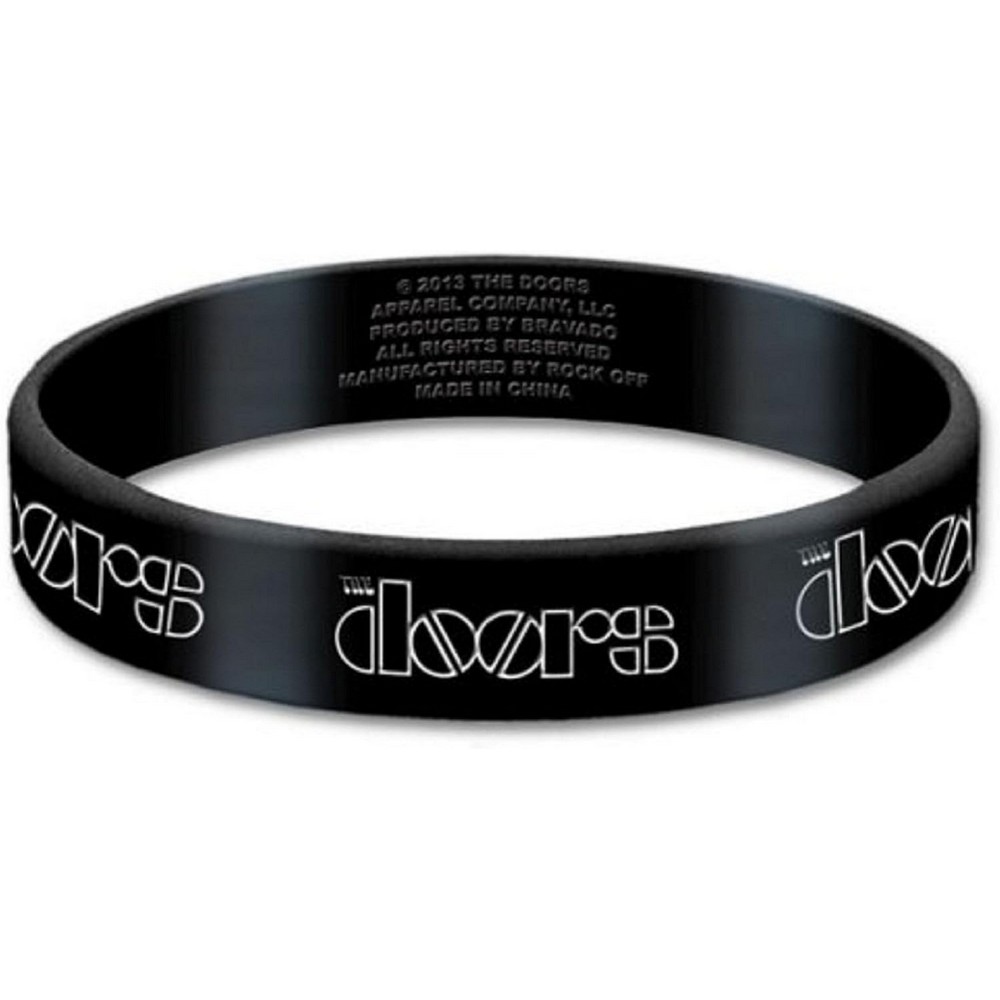 (ドアーズ) The Doors オフィシャル商品 ラバー リストバンド シリコンバンド 【海外通販】