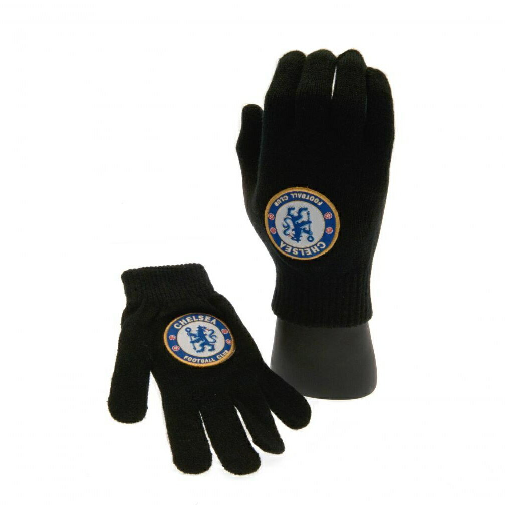 チェルシー フットボールクラブ Chelsea FC オフィシャル商品 キッズ・子供 ニットグローブ 手袋 【海外通販】
