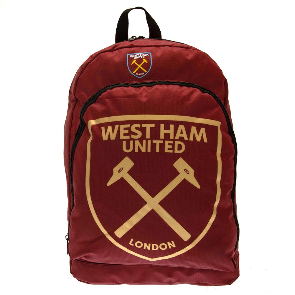 ウェストハム・ユナイテッド フットボールクラブ West Ham United FC オフィシャル商品 カラー リアクト クレスト バックパック リュック かばん 【海外通販】