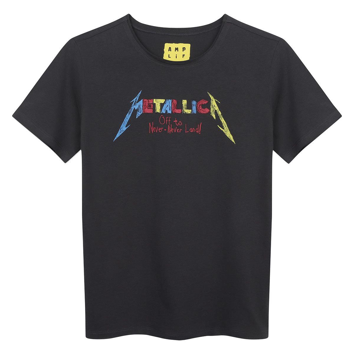 (アンプリファイド) Amplified オフィシャル商品 キッズ・子供 メタリカ Tシャツ Crayons Out 半袖 カットソー トップス 【海外通販】