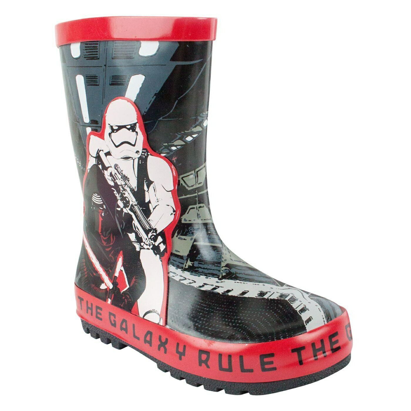 (スターウォーズ) Star Wars オフィシャル商品 キッズ・子供 Rule The Galaxy 長靴 カイロ・レン 子供靴 レインブーツ ウェリントンブーツ 【海外通販】