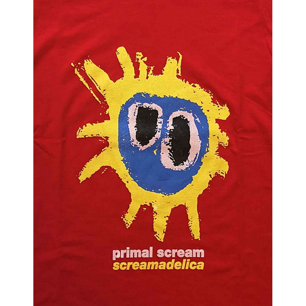 (プライマル・スクリーム) Primal Scream オフィシャル商品 レディース Screamadelica Tシャツ 半袖 トップス 
