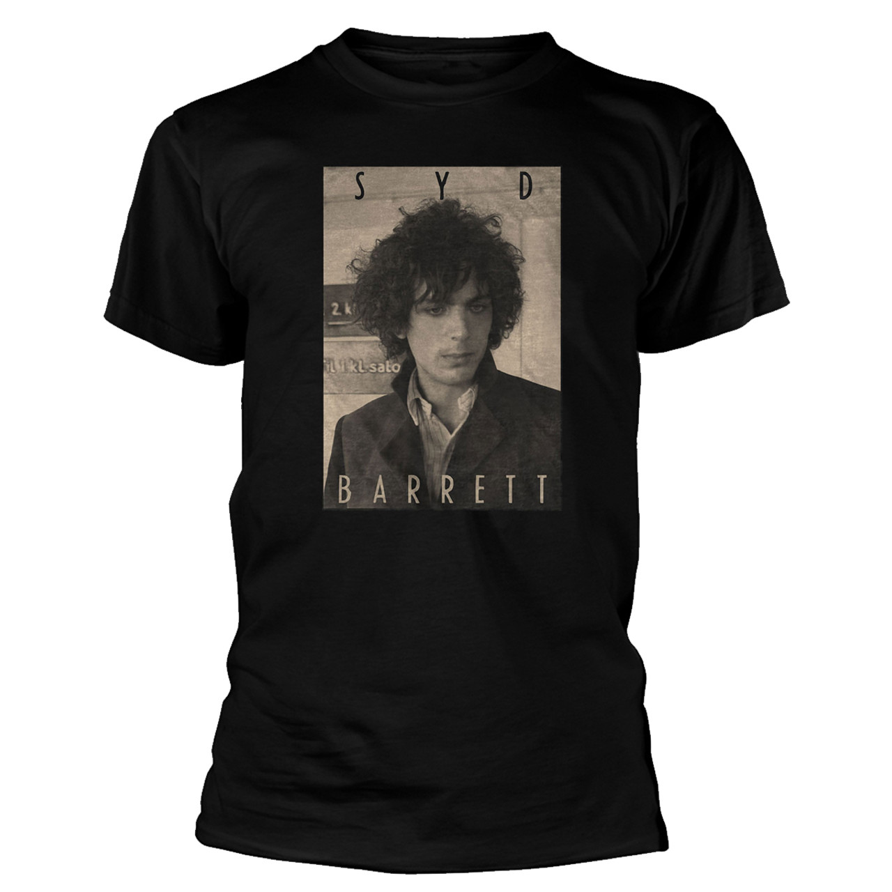 (シド・バレット) Syd Barrett オフィシャル商品 ユニセックス Sepia Tシャツ コットン 半袖 トップス 【海外通販】