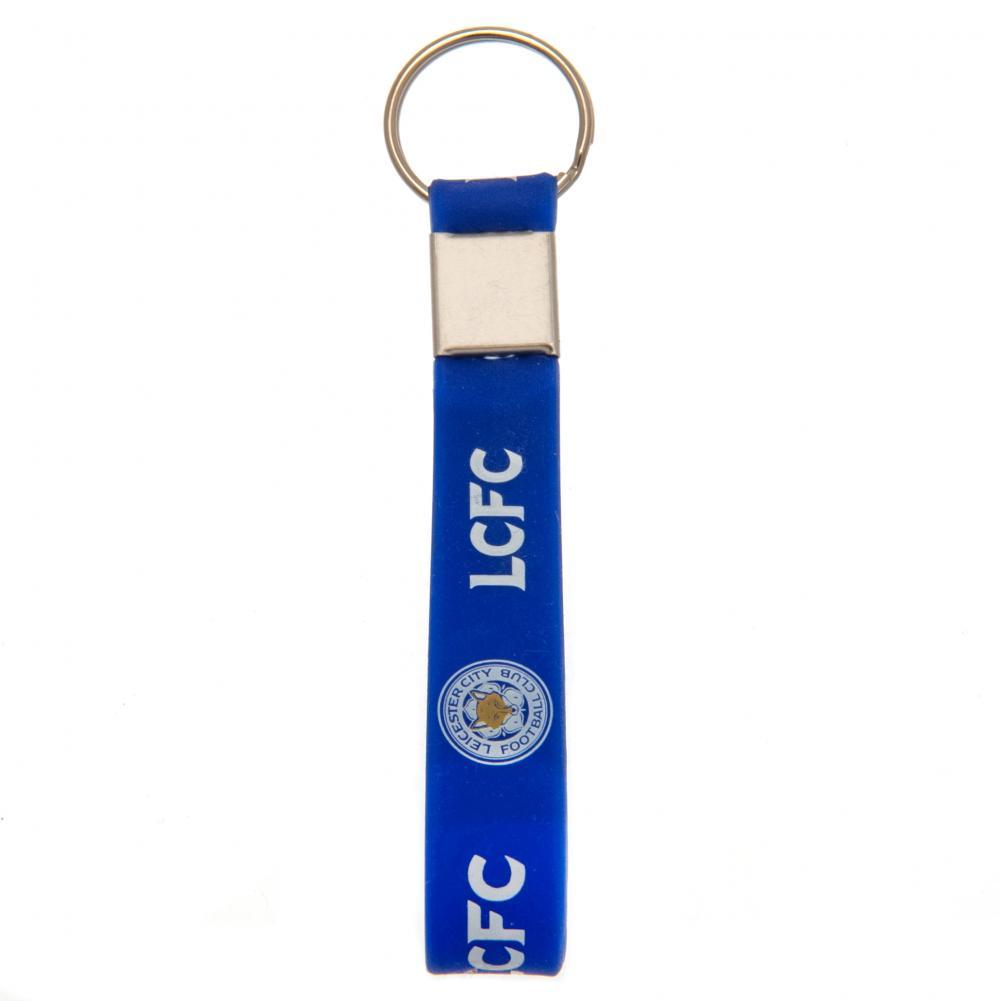 レスター・シティ フットボールクラブ Leicester City FC オフィシャル商品 ストラップ キーリング キーホルダー 