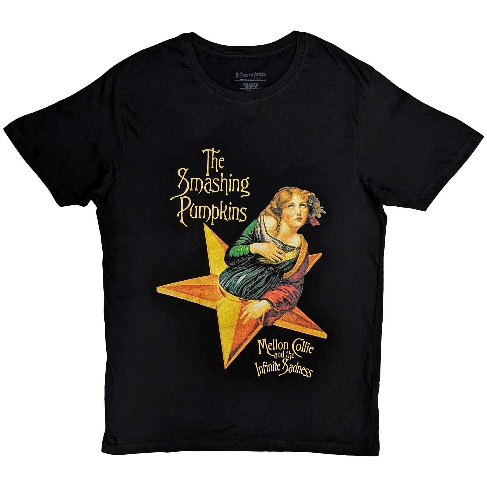 The Smashing Pumpkins Tシャツ グリーン M Smashing Pumpkins 2007 European Tour Stops Green T-Shirt, Size