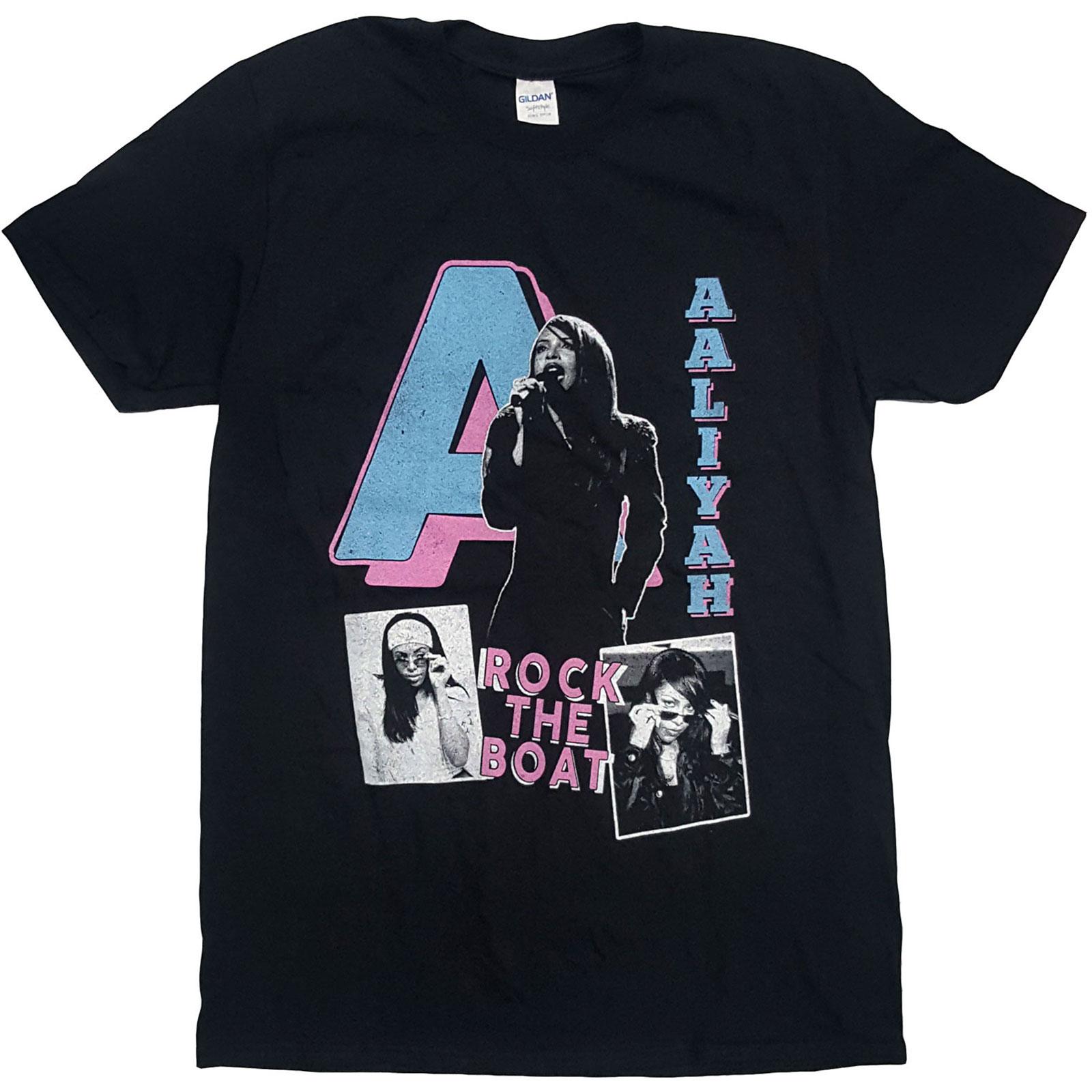 (アリーヤ) Aaliyah オフィシャル商品 ユニセックス Rock The Boat Tシャツ 半袖 トップス 【海外通販】
