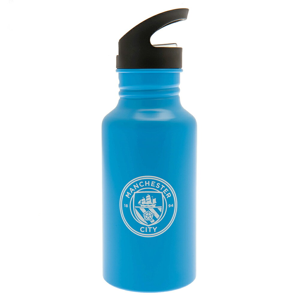 マンチェスター・シティ フットボールクラブ Manchester City FC オフィシャル商品 ケヴィン・デ・ブライネ アルミニウム 水筒 ウォーターボトル 【海外通販】