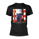 (ブルース・スプリングスティーン) Bruce Springsteen オフィシャル商品 ユニセックス Born in the USA Tシャツ 半袖 トップス 【海外通販】