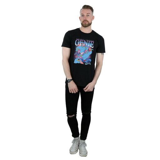 (アラジン) Aladdin オフィシャル商品 メンズ ジーニー モンタージュ Tシャツ コットン 半袖 トップス 【海外通販】 (アラジン) Aladdin オフィシャル商品 メンズ ジーニー モンタージュ Tシャツ コットン 半袖 トップス 【海外通販】