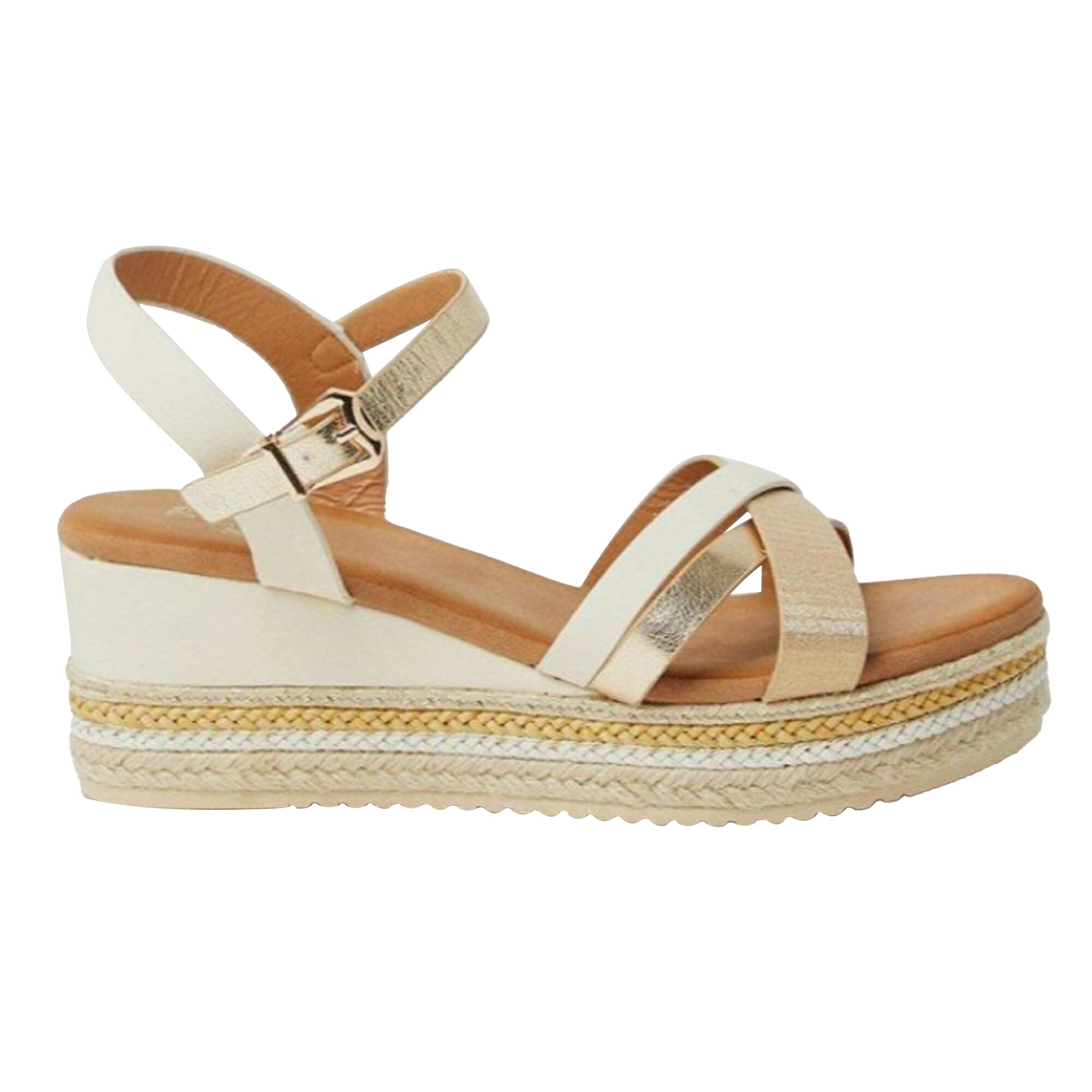 (グッド・フォー・ザ・ソール) Good For The Sole レディース Amber ワイドフィット ウェッジ サンダル 婦人靴 ストラップサンダル 【海外通販】