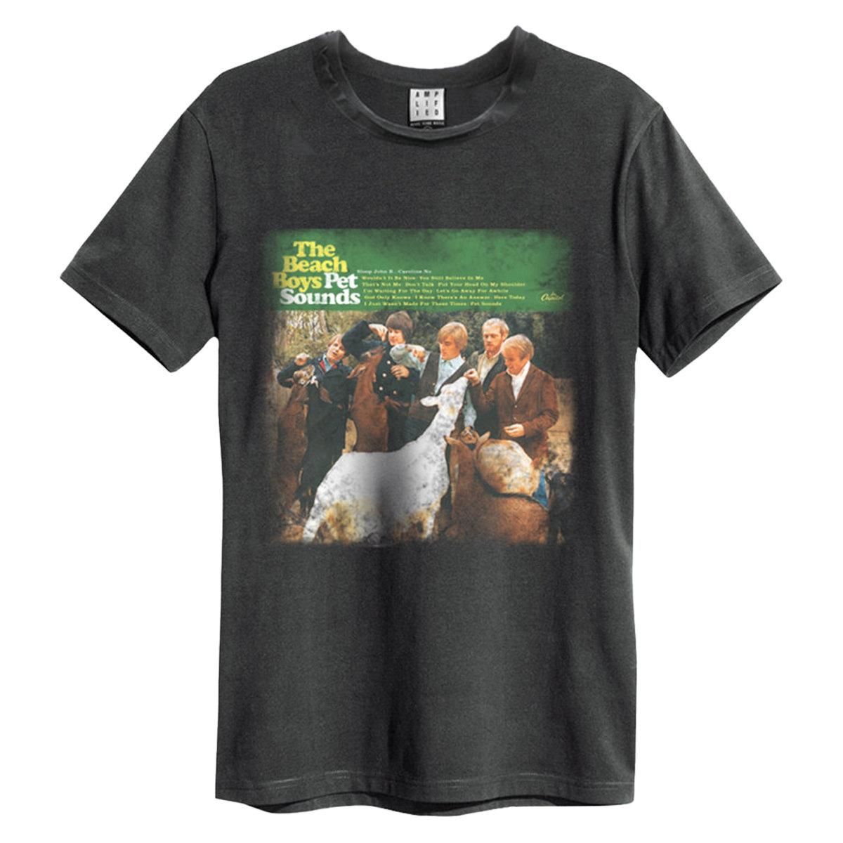 (アンプリファイド) Amplified オフィシャル商品 ユニセックス ザ・ビーチ・ボーイズ Tシャツ Pet Sounds 半袖 カットソー トップス 【海外通販】